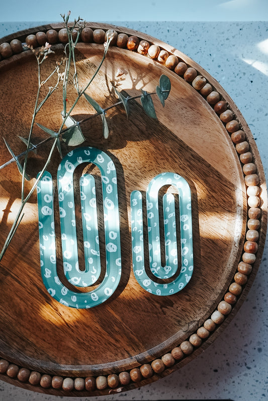 Acrylic PaperClip | Jumbo + Mini |