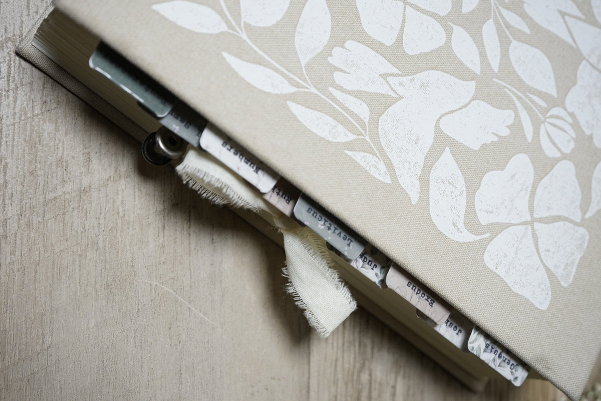 Floral Bible Book Tabs