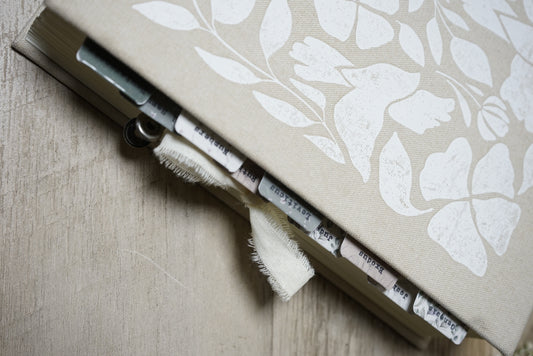Floral Bible Book Tabs